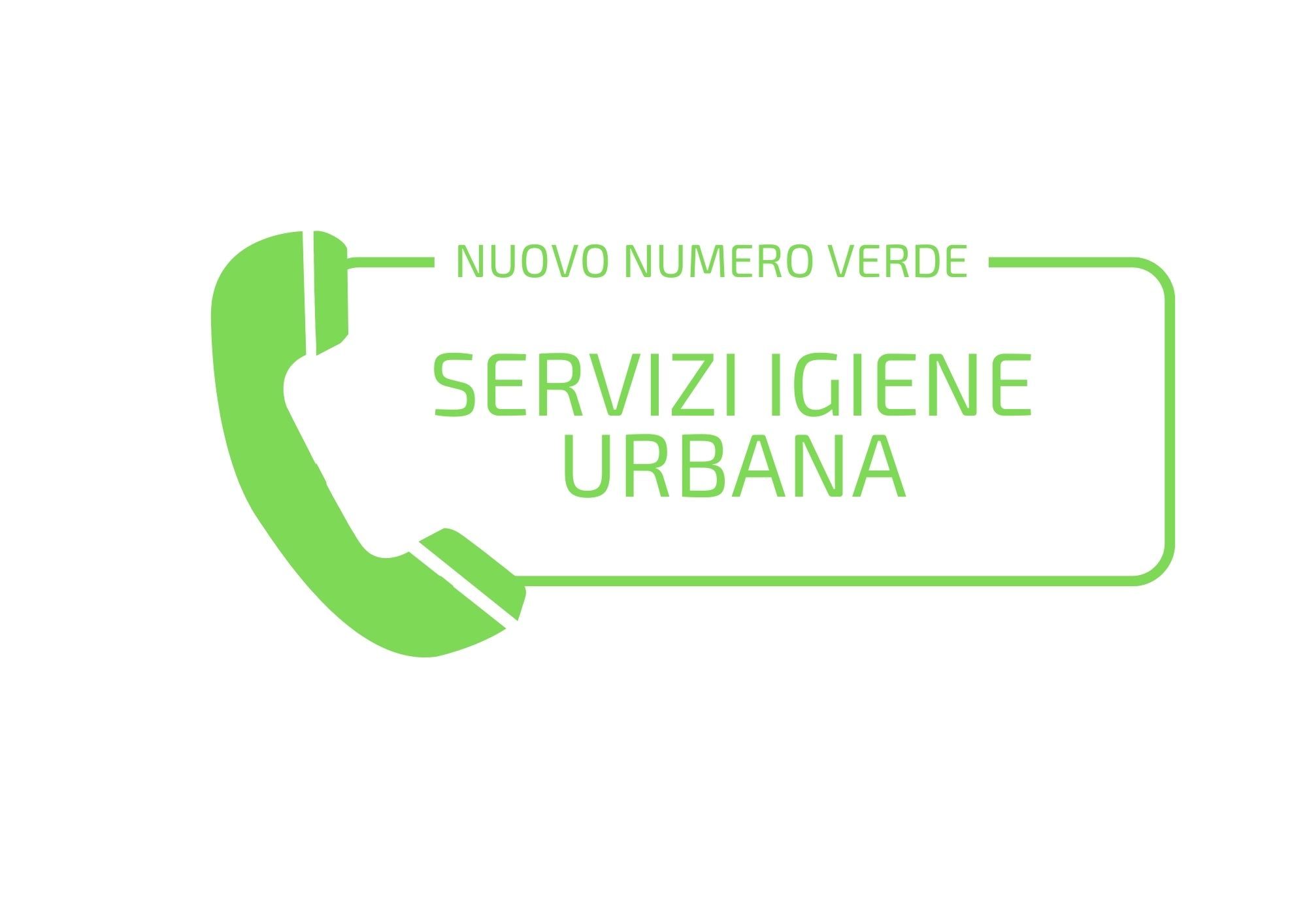 Nuovo numero verde Igiene Urbana